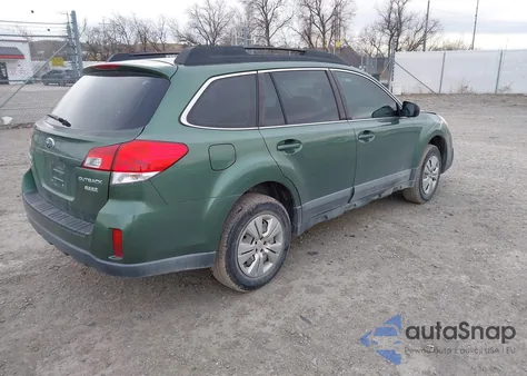 2013 Subaru Outback 2.5I from USA, damaged, VIN 4S4BRBAC4D3312678